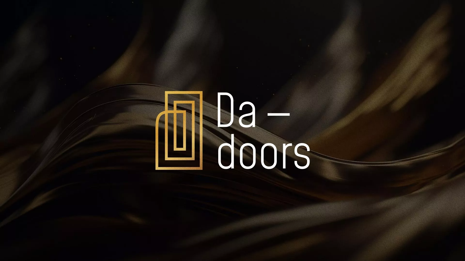 Разработка логотипа для компании «DA-DOORS» в Апатитах